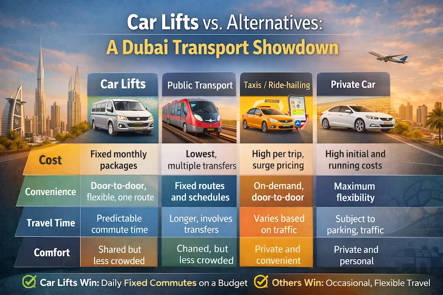 car lift dubai prices