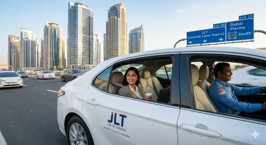 car lift to JLT and key areas
